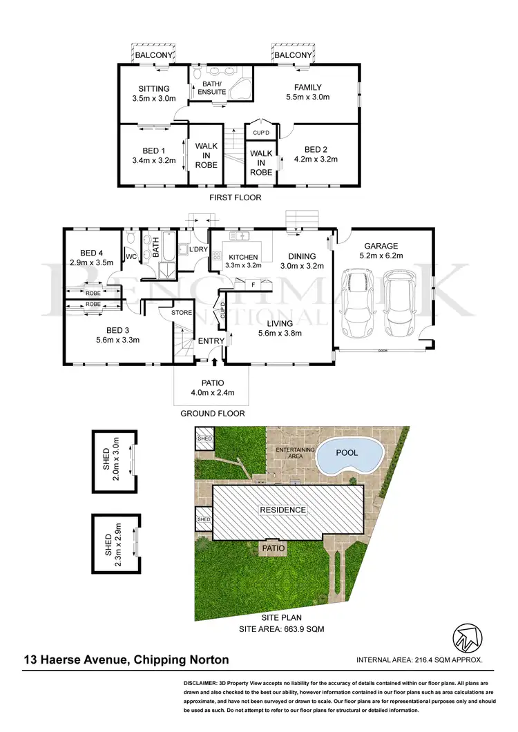 Floorplan of Homely house listing, 13 Haerse Avenue, Chipping Norton NSW 2170