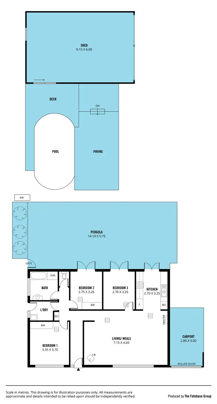 Floorplan of Homely house listing, 48 Lynlee Crescent, Huntfield Heights SA 5163