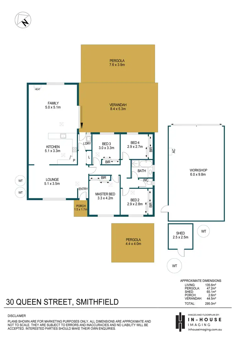 Floorplan of Homely house listing, 30 Queen Street, Smithfield SA 5114