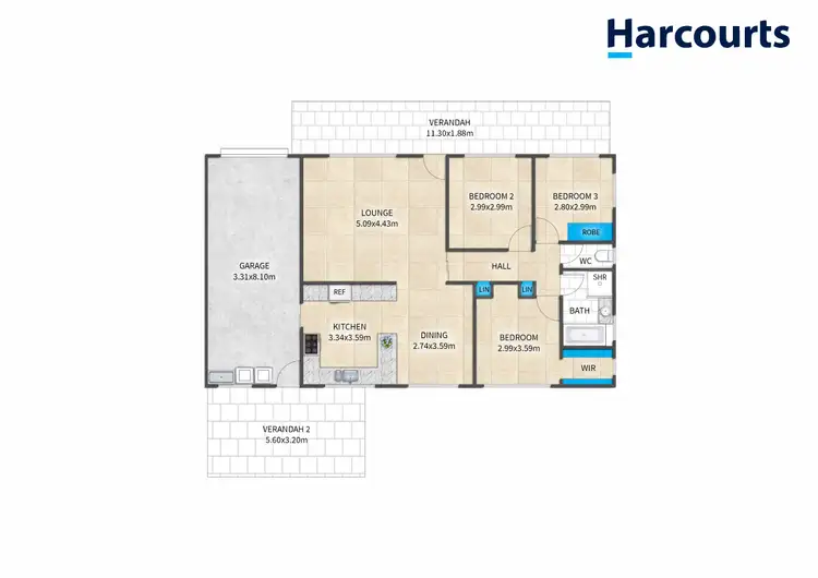 Floorplan of Homely house listing, 21 Quail Street, Slade Point QLD 4740