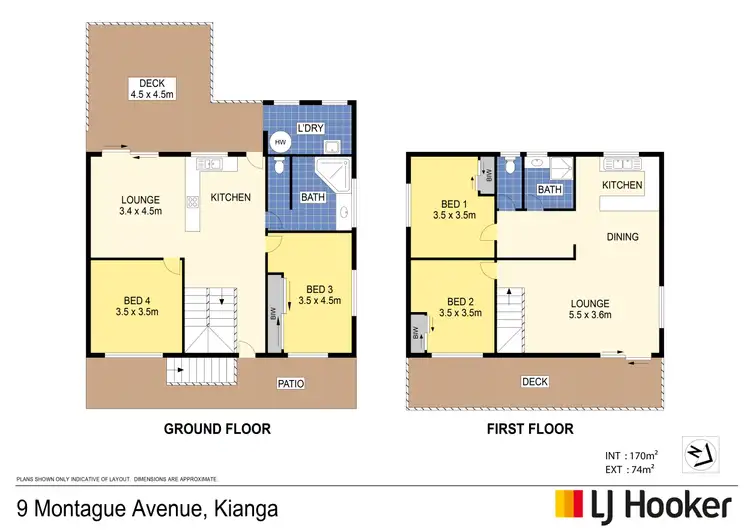 Floorplan of Homely house listing, 9 Montague Avenue, Kianga NSW 2546