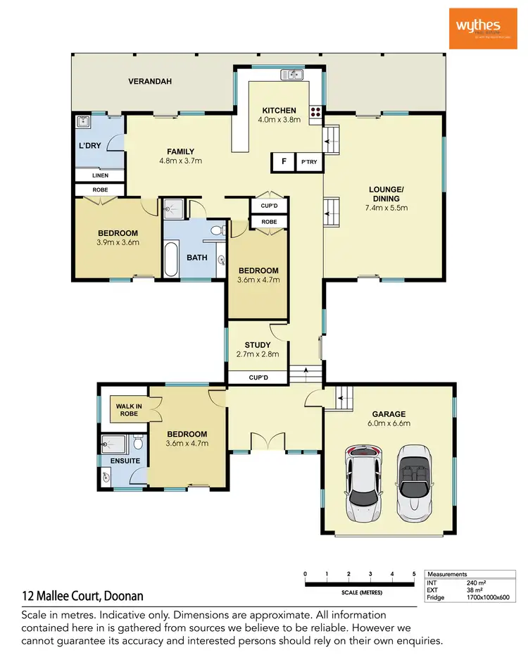 Floorplan of Homely house listing, 12 Mallee Close, Doonan QLD 4562