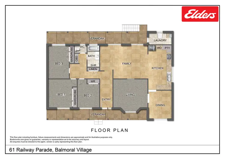 Floorplan of Homely house listing, 61 RAILWAY PARADE, Balmoral NSW 2571