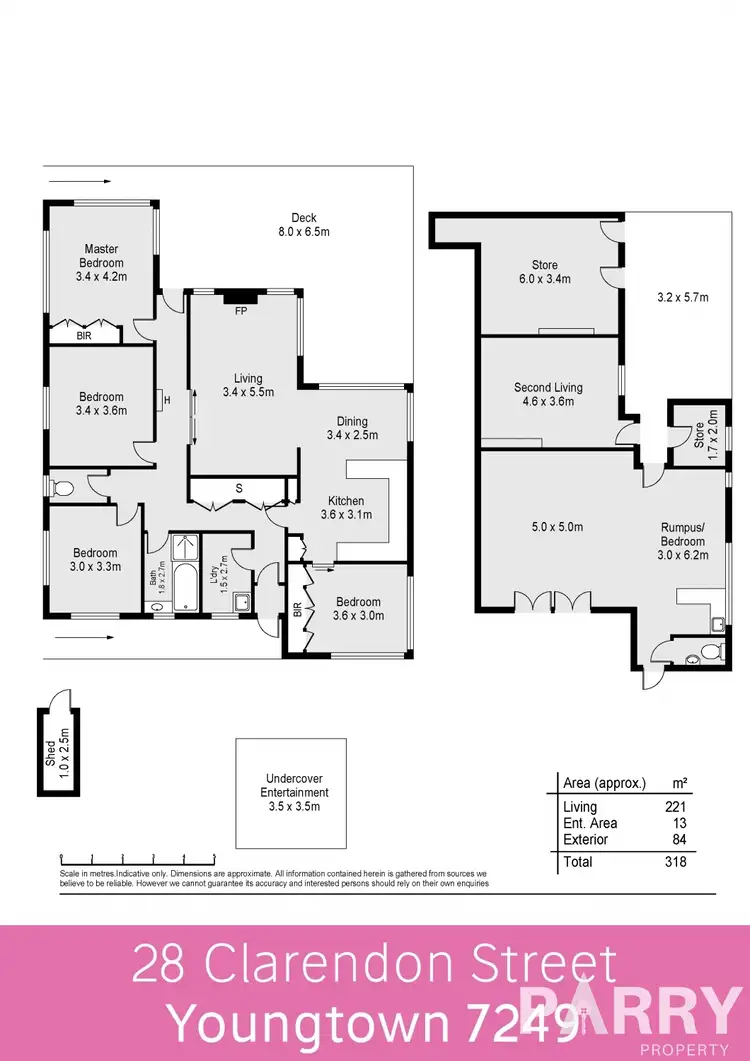 Floorplan of Homely house listing, 28 Clarendon Street, Youngtown TAS 7249