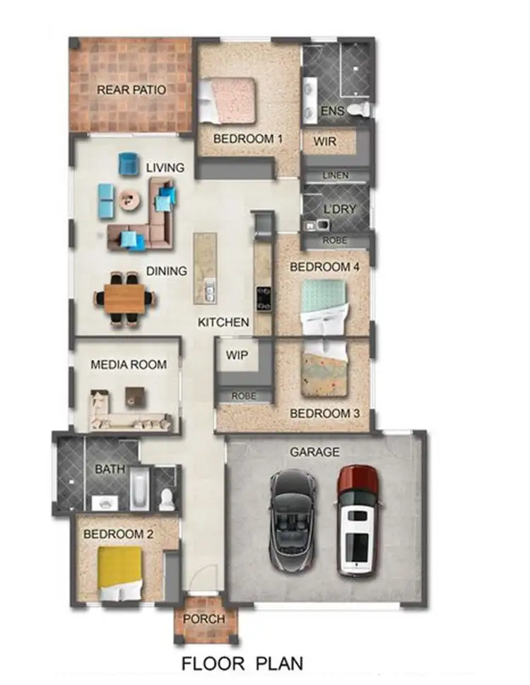 Floorplan of Homely house listing, 58 Springbrook Avenue, Redlynch QLD 4870