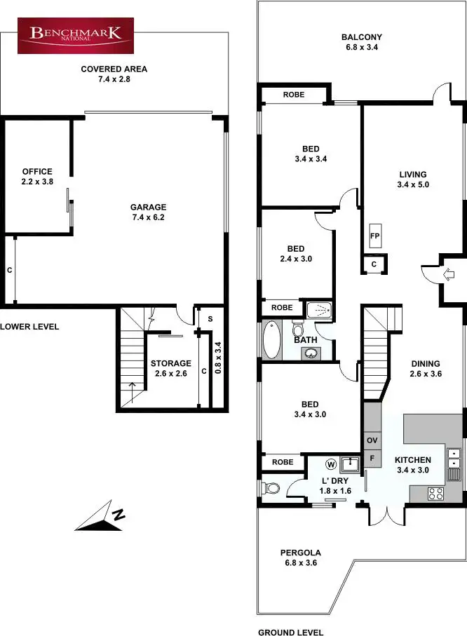 Floorplan of Homely house listing, 72 Gal Crescent, Moorebank NSW 2170