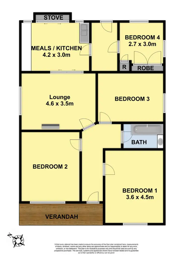 Floorplan of Homely house listing, 22 Nicholson Street, Coburg VIC 3058