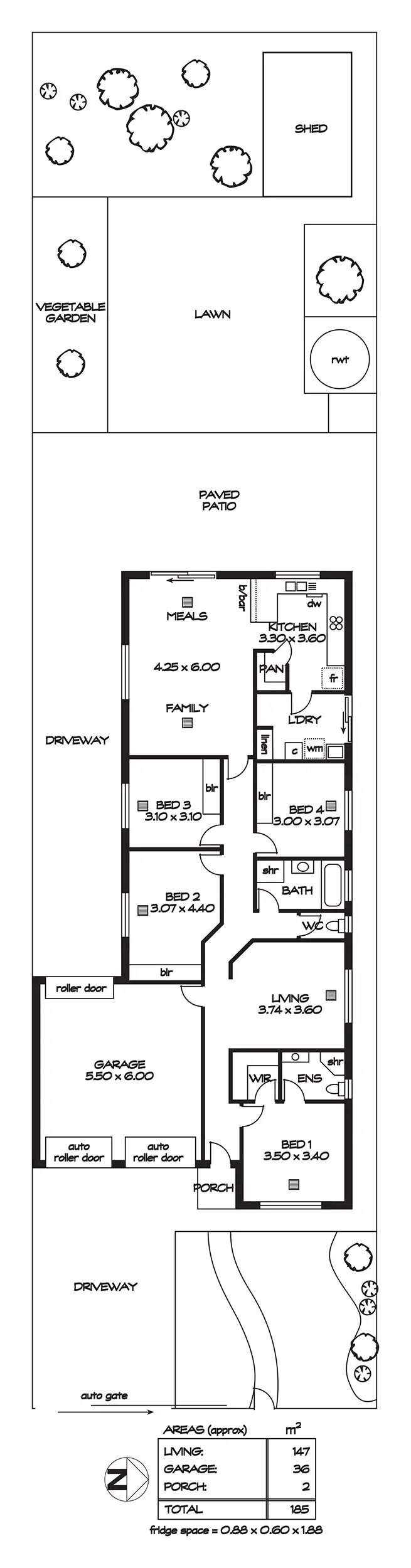 Floorplan of Homely house listing, 11 Lines Street, Enfield SA 5085