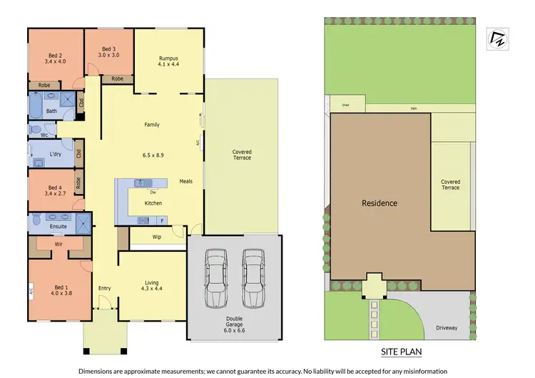 Floorplan of Homely house listing, 68 Brookland Greens Boulevard, Cranbourne VIC 3977