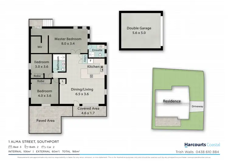 Floorplan of Homely house listing, 1/1 Alma Street, Southport QLD 4215