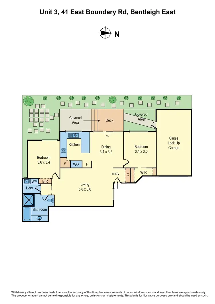 Floorplan of Homely unit listing, 3/41 East Boundary Road, Bentleigh East VIC 3165
