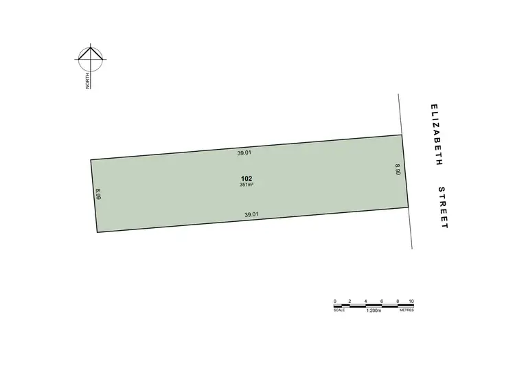 Floorplan of Homely land listing, LOT 102, 77 Elizabeth Street, Banksia Park SA 5091