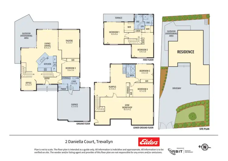 Floorplan of Homely house listing, 2 Daniella Court, Trevallyn TAS 7250