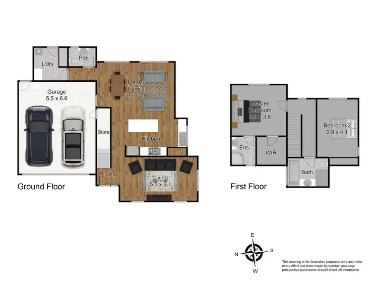 Floorplan of Homely townhouse listing, 10/30 Central Road, Hampton Park VIC 3976