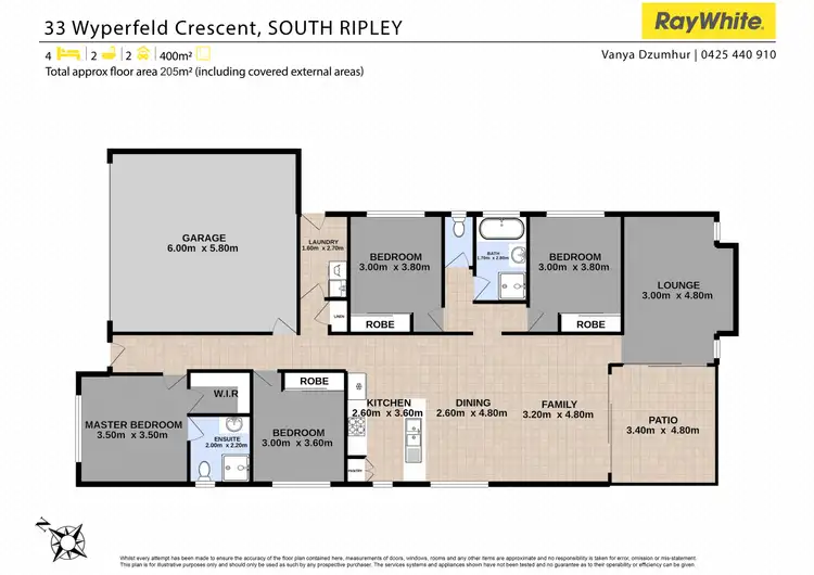 Floorplan of Homely house listing, 33 Wyperfeld Crescent, South Ripley QLD 4306