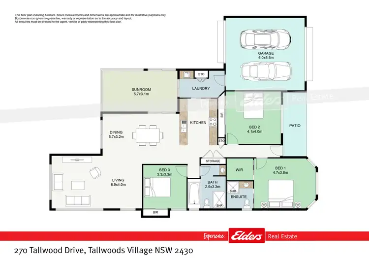 Floorplan of Homely house listing, 270 Tallwood Drive, Tallwoods Village NSW 2430