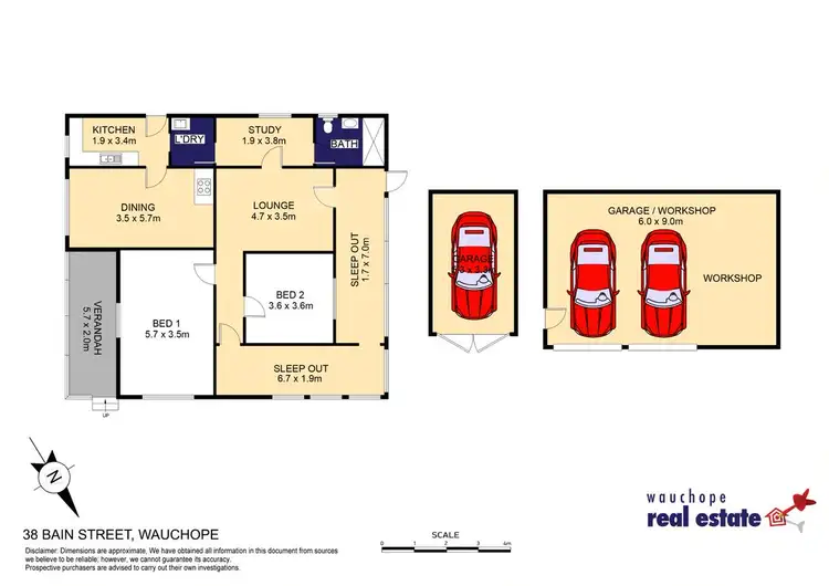 Floorplan of Homely house listing, 38 Bain Street, Wauchope NSW 2446