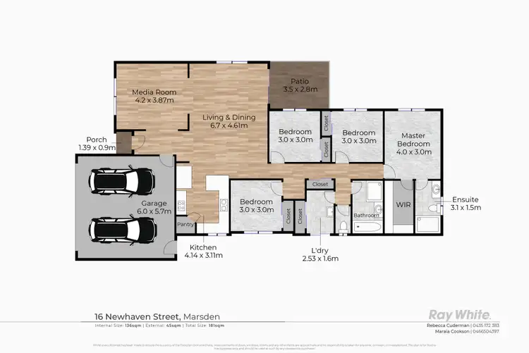 Floorplan of Homely house listing, 16 Newhaven Street, Marsden QLD 4132