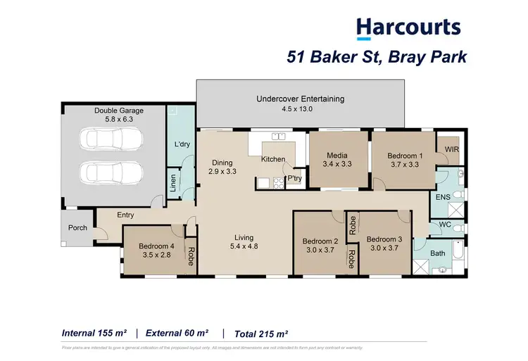 Floorplan of Homely house listing, 51 Baker Street, Bray Park QLD 4500