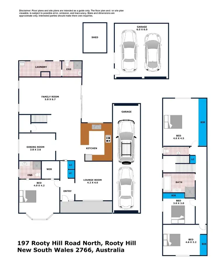 Floorplan of Homely house listing, 197 Rooty Hill Road North, Rooty Hill NSW 2766