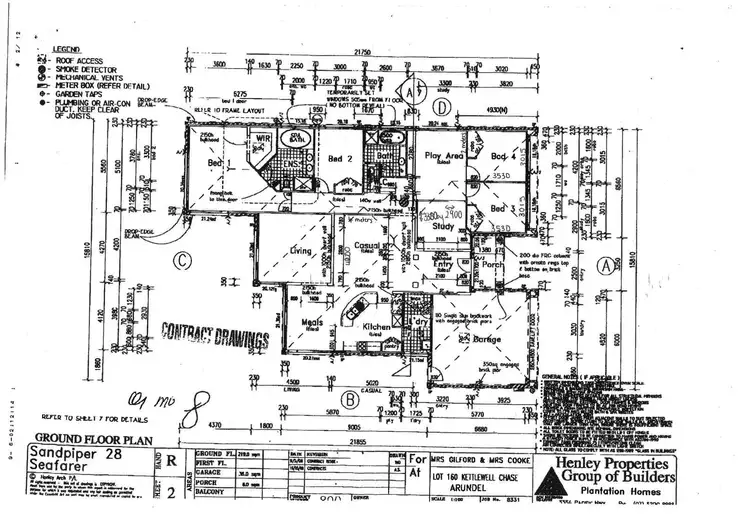 Floorplan of Homely house listing, 14 Kettlewell Chase, Arundel QLD 4214