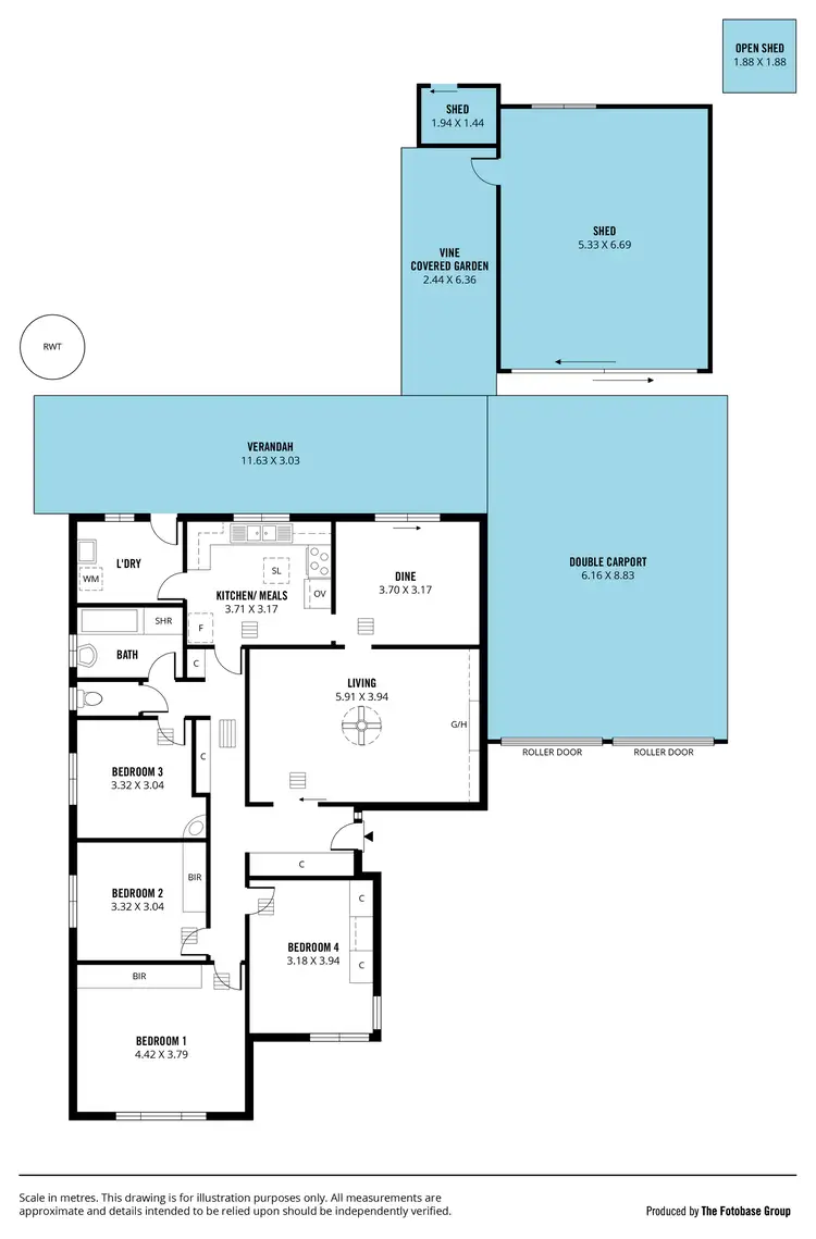 Floorplan of Homely house listing, 14 Resthaven Road, O'halloran Hill SA 5158