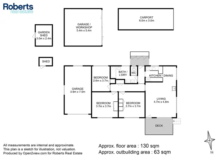Floorplan of Homely house listing, 10 Beattie Avenue, Bicheno TAS 7215