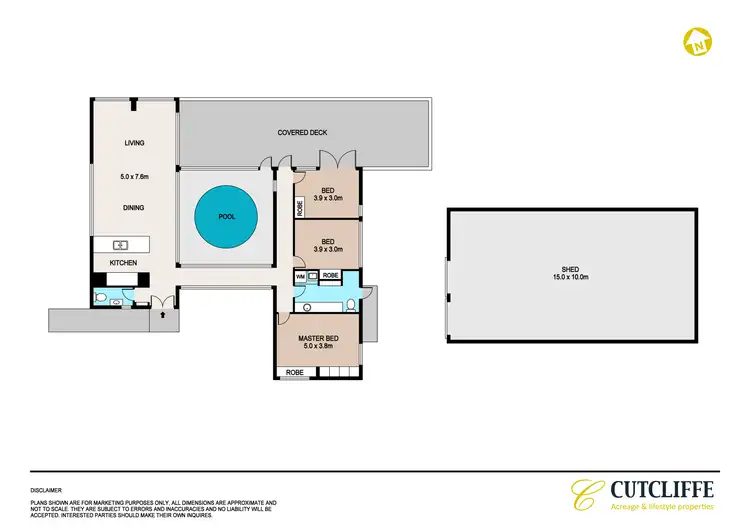 Floorplan of Homely rural property listing, 584 Lower Colo Road, Lower Portland NSW 2756