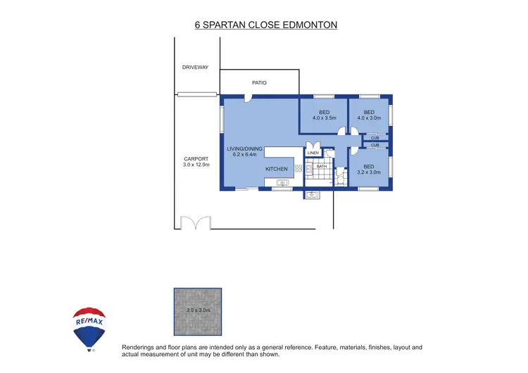 Floorplan of Homely house listing, 6 Spartan Close, Edmonton QLD 4869