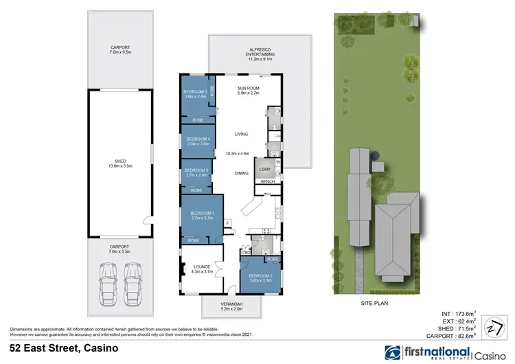 Floorplan of Homely house listing, 52 East Street, Casino NSW 2470
