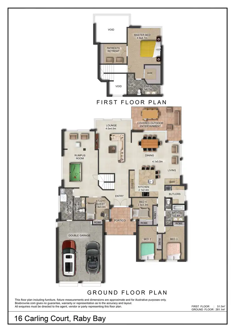 Floorplan of Homely house listing, 16 Carling Court, Raby Bay QLD 4163