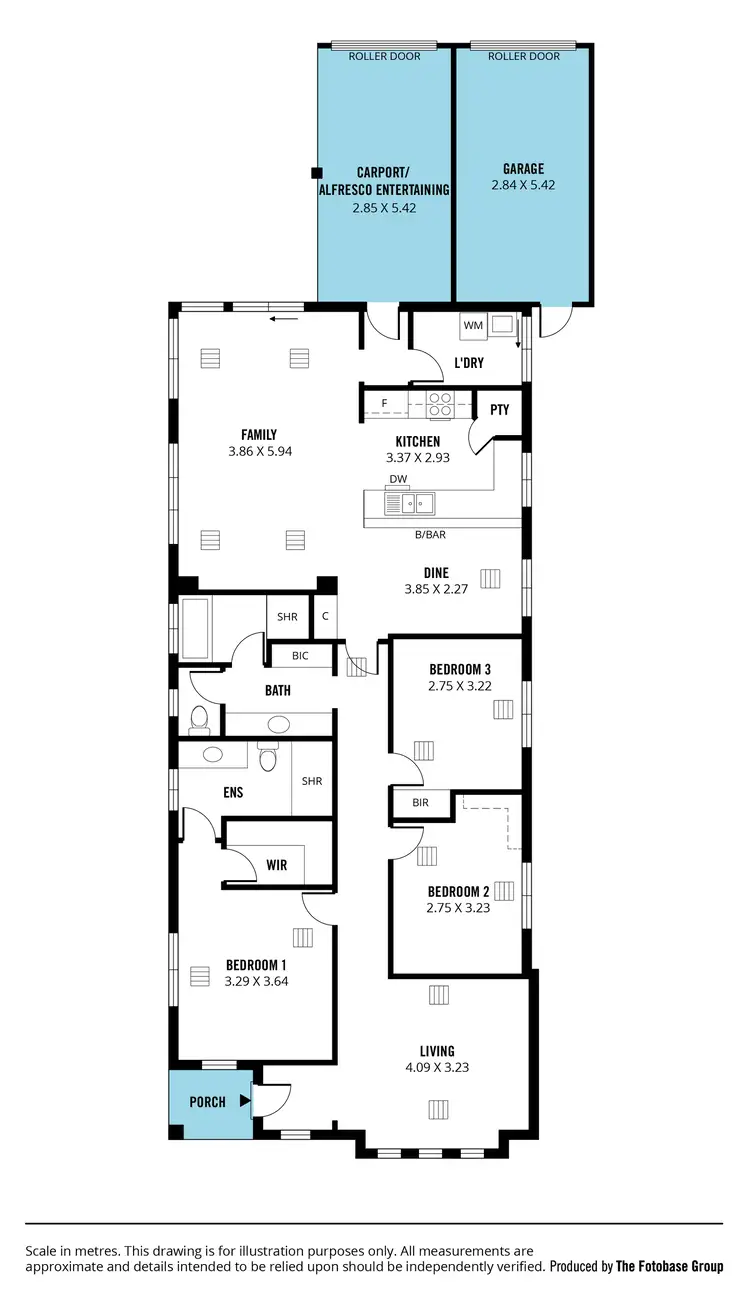 Floorplan of Homely house listing, 801 Grand Blvd, Seaford Meadows SA 5169