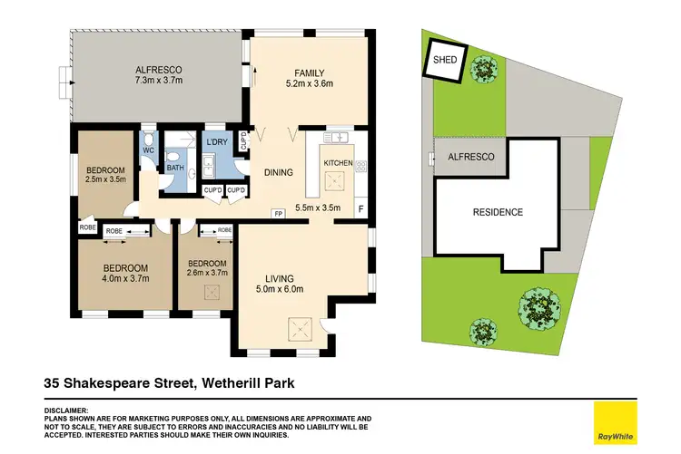 Floorplan of Homely house listing, 35 Shakespeare Street, Wetherill Park NSW 2164