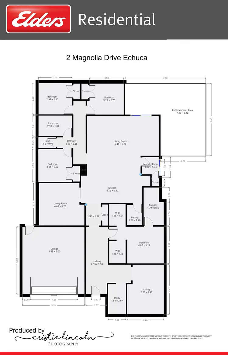 Floorplan of Homely house listing, 2 Magnolia Drive, Echuca VIC 3564