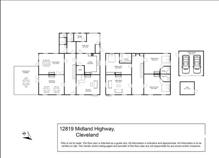 Floorplan of Homely house listing, 12819/Midland Highway, Cleveland TAS 7211