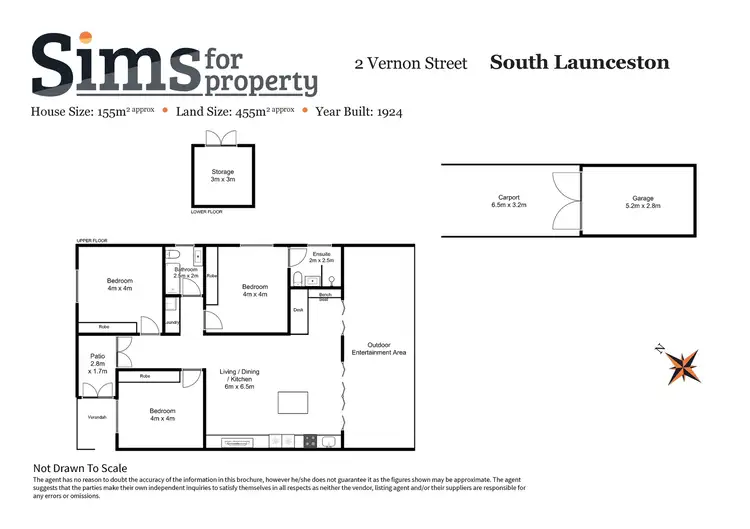 Floorplan of Homely house listing, 2 Vernon Street, South Launceston TAS 7249