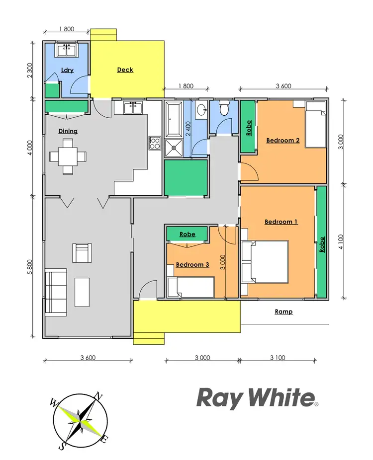 Floorplan of Homely house listing, 19 Georges Lane, Taree NSW 2430