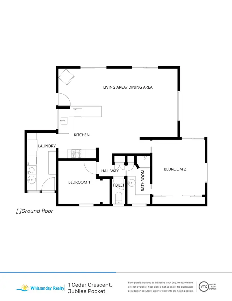 Floorplan of Homely house listing, 1 Cedar Crescent, Jubilee Pocket QLD 4802