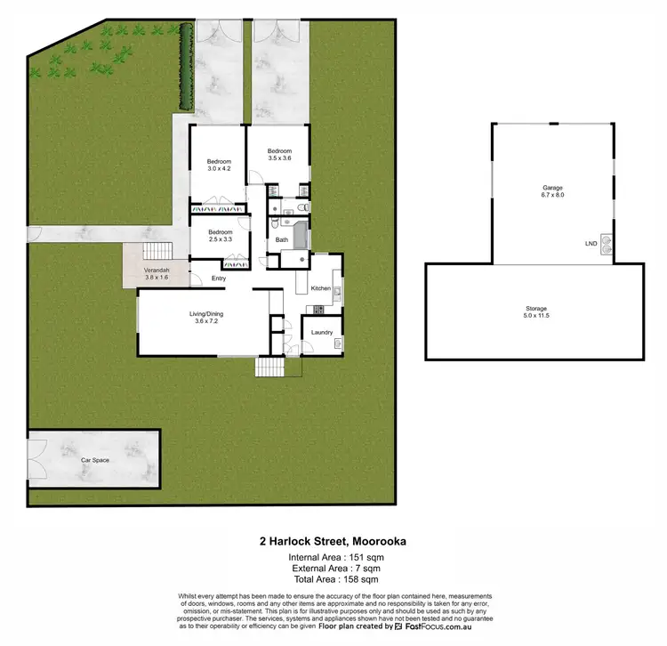 Floorplan of Homely house listing, 2 Harlock Street, Moorooka QLD 4105