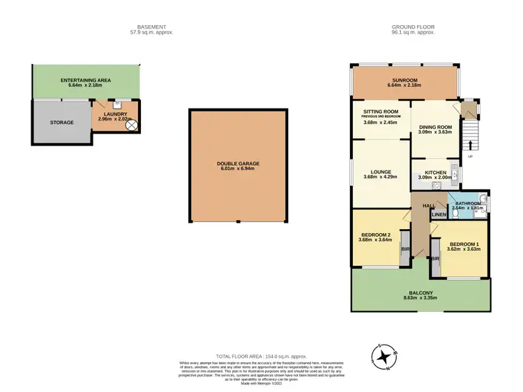 Floorplan of Homely house listing, 18 Donaldson St, Port Kembla NSW 2505