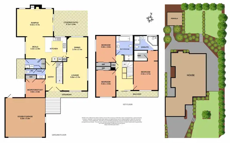 Floorplan of Homely house listing, 24 Allora Avenue, Ferntree Gully VIC 3156