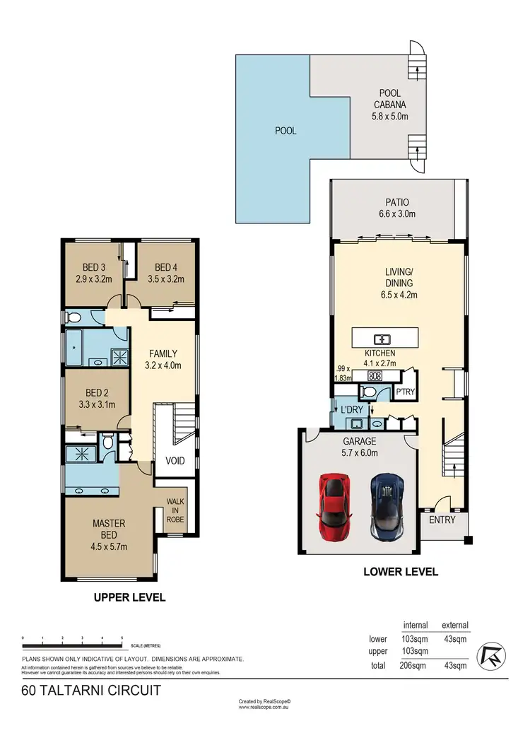 Floorplan of Homely house listing, 60 Taltarni Circuit, Mitchelton QLD 4053