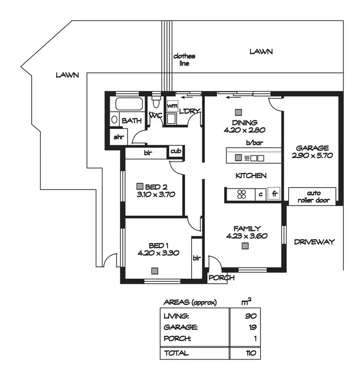 Floorplan of Homely house listing, 8/27 Donegal Street, Salisbury Downs SA 5108