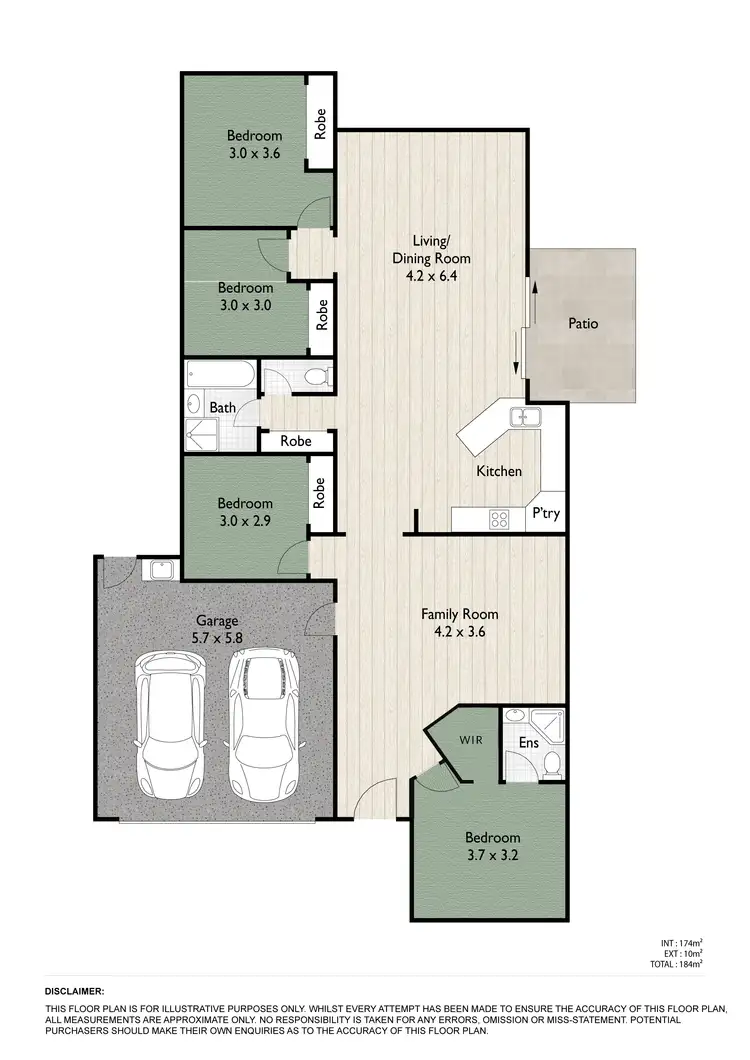 Floorplan of Homely house listing, 2 Northampton Court, Kallangur QLD 4503