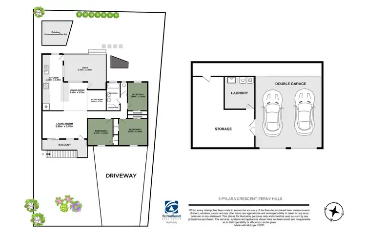 Floorplan of Homely house listing, 3 Pylara Crescent, Ferny Hills QLD 4055