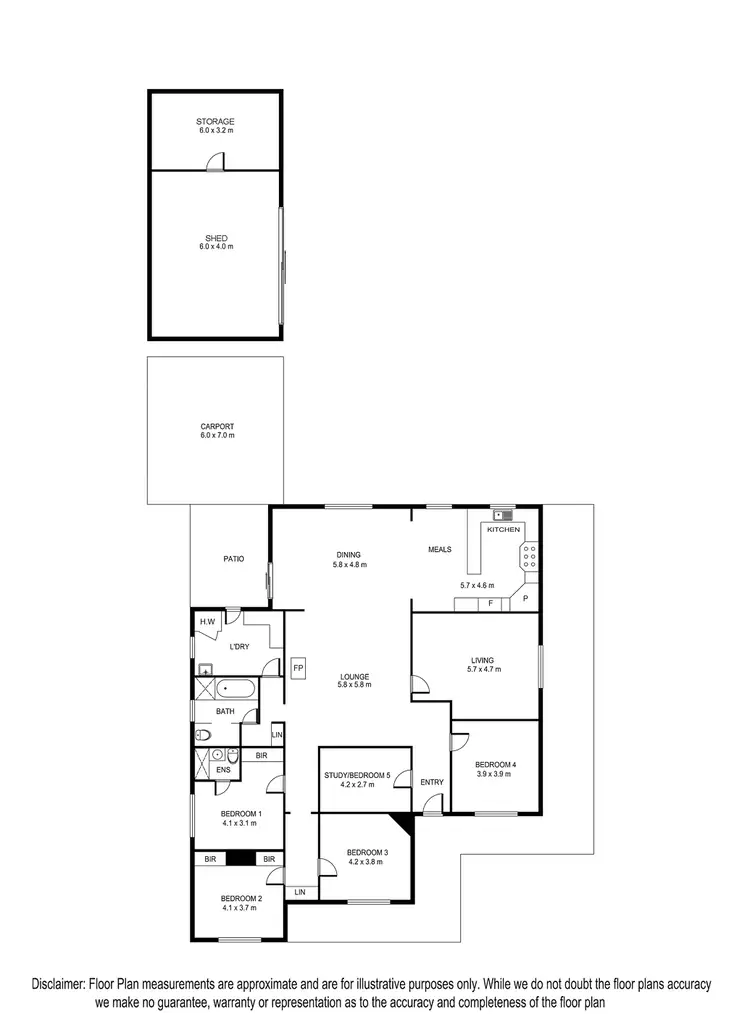 Floorplan of Homely house listing, 64 Berkefeld Road, Ob Flat SA 5291
