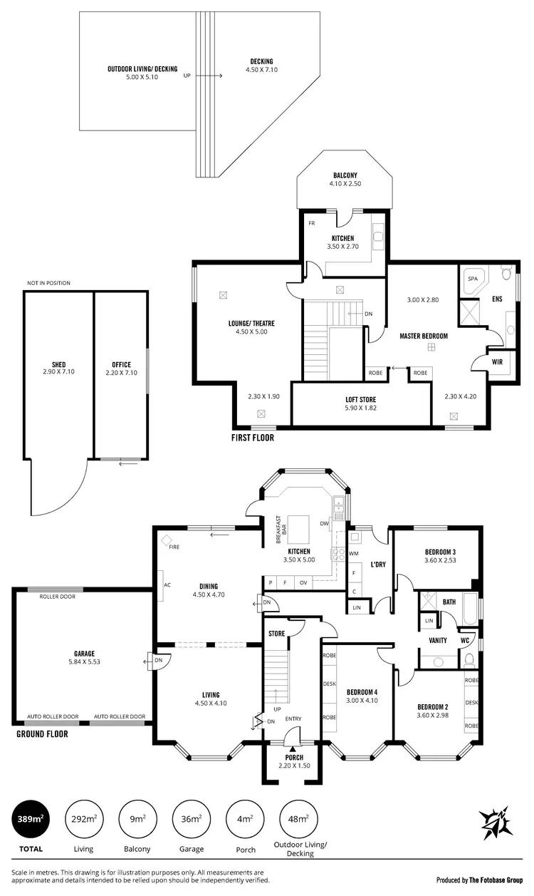 Floorplan of Homely house listing, 7 Rustic Court, Highbury SA 5089
