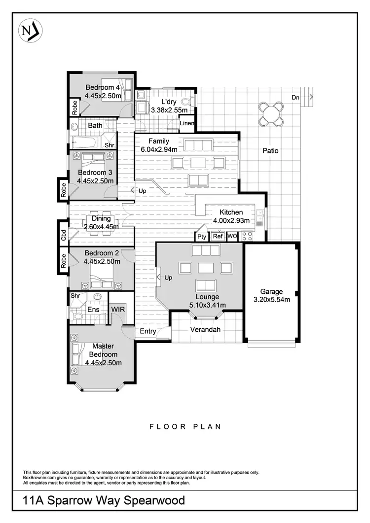 Floorplan of Homely house listing, 11A Sparrow Way, Spearwood WA 6163
