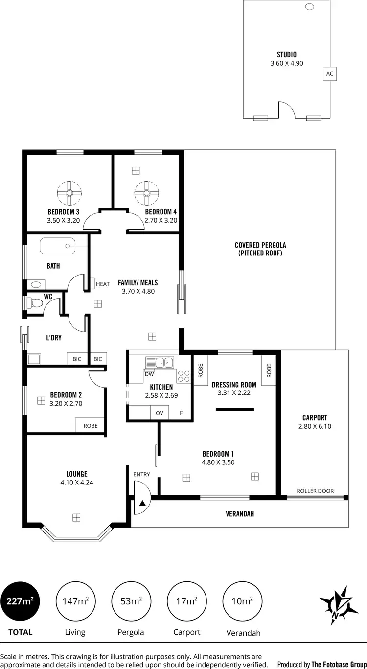Floorplan of Homely house listing, 43 Amberdale Road, Blakeview SA 5114