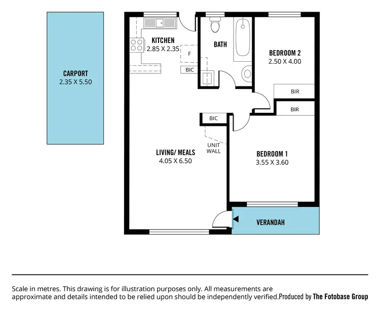 Floorplan of Homely unit listing, 20/9 Elmo Avenue, Westbourne Park SA 5041